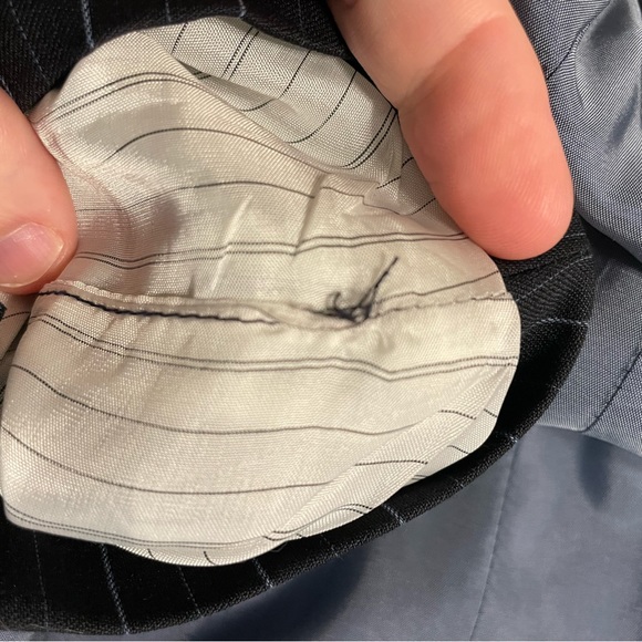 Hugo Boss American Made Rossellini Suit Navy Pinstripe - Picture 7 of 7